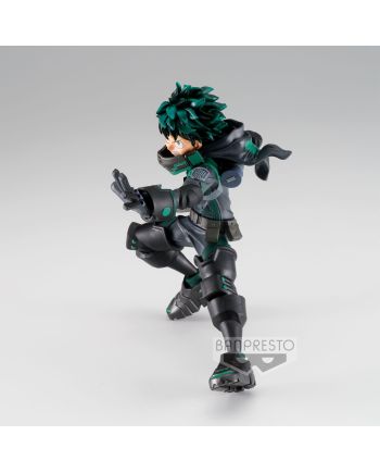 Figurine Izuku Midoriya Amazing Heroes My Hero Academia Banpresto vue de profil