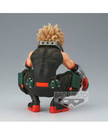Figurine Katsuki Bakugo My Hero Academia Break Time Collection Banpresto 11cm - détail packaging