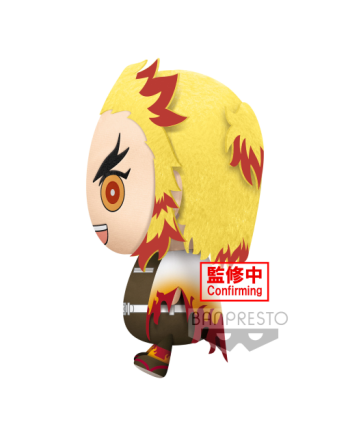 Peluche Kyojuro Rengoku Demon Slayer Banpresto 32cm - vue détaillée