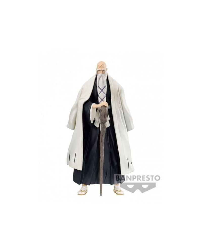 Figurine Shigekuni Yamamoto-Genryusai Bleach Solid and Souls Banpresto 15 cm - vue principale