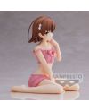 Figurine Mikoto Misaka Relax Time 11cm A Certain Scientific Railgun vue de profil