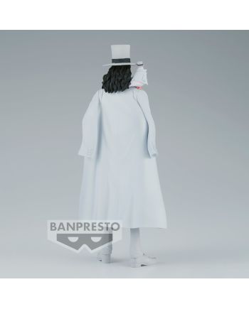 Figurine Rob Lucci DXF-The Grandline Men 17cm - One Piece Banpresto - packaging officiel