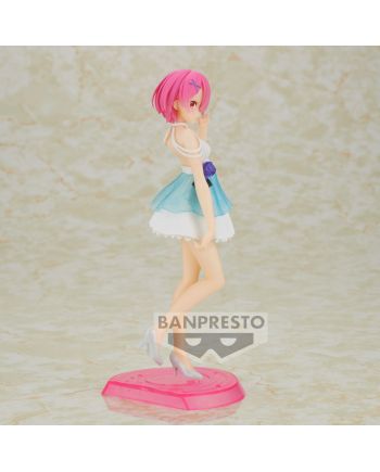 Figurine Ram Serenus Couture 20cm Re Zero Banpresto - détail du visage