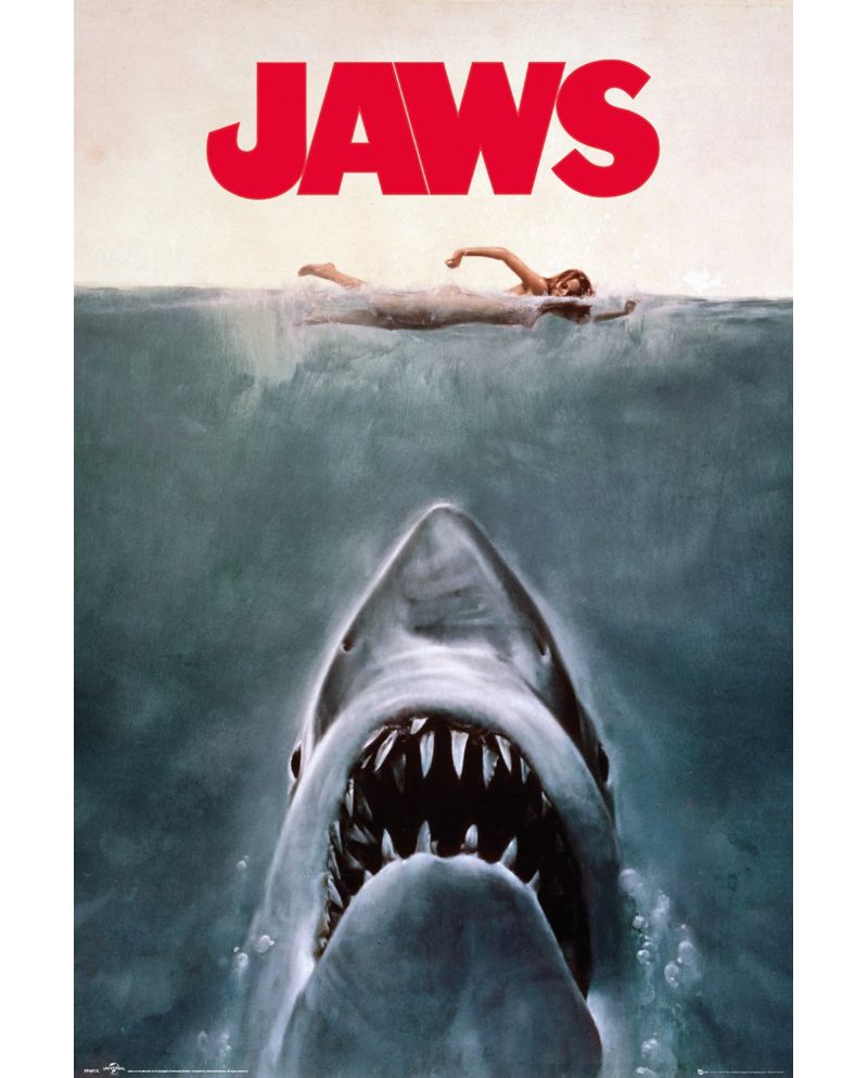 Poster Les Dents de la Mer format 61x91 cm par GB Eye