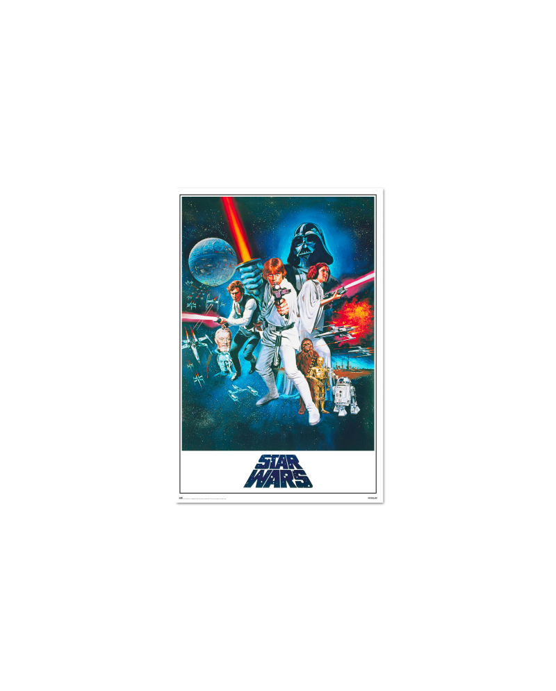 Poster officiel Star Wars Un Nouvel Espoir, format 61x91cm, Grupo Erik