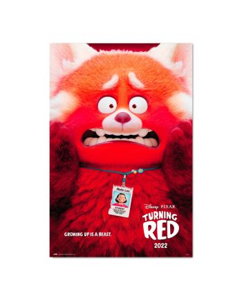Poster Alerte Rouge Pixar 61x91cm - licence officielle Disney