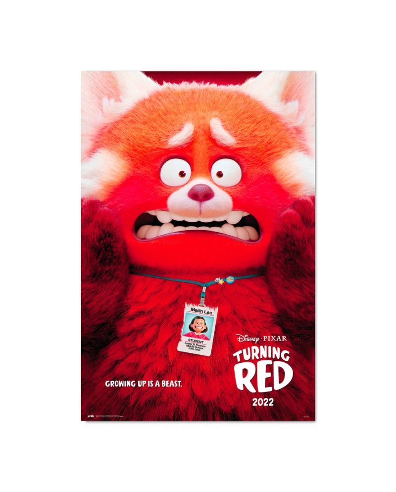 Poster Alerte Rouge Pixar 61x91cm - licence officielle Disney