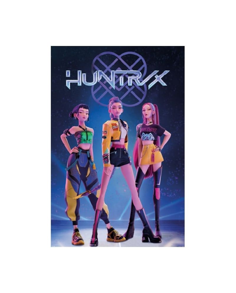 Poster K-Pop Demon Hunters Huntrix format 61x91 cm édité par Pyramid