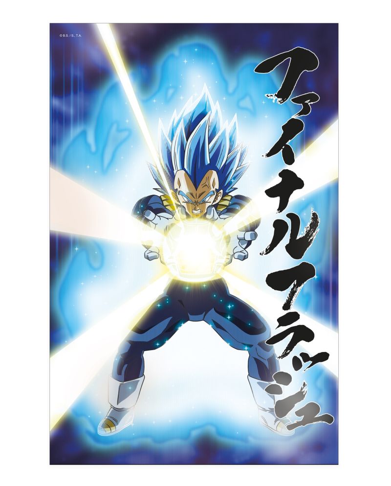 Poster 3D Vegeta le Survivant Dragon Ball Super vue principale 58x38cm
