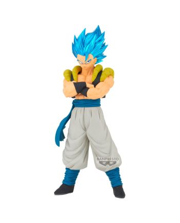 Figurine Gogeta Dragon Ball Super Blood of Saiyans 19cm Banpresto - vue de face