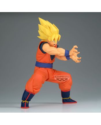 Figurine Son Goku Dragon Ball Z Grandista Banpresto vue de profil