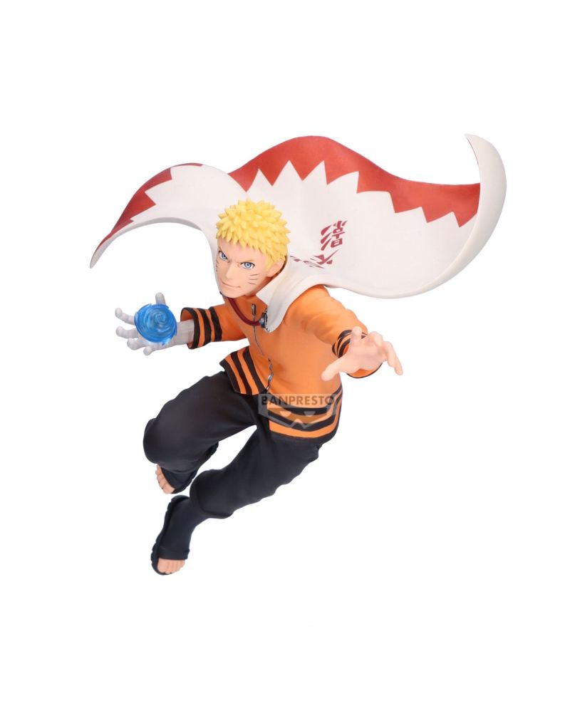 Figurine Naruto Uzumaki Vibration Stars 18cm Banpresto - vue de face