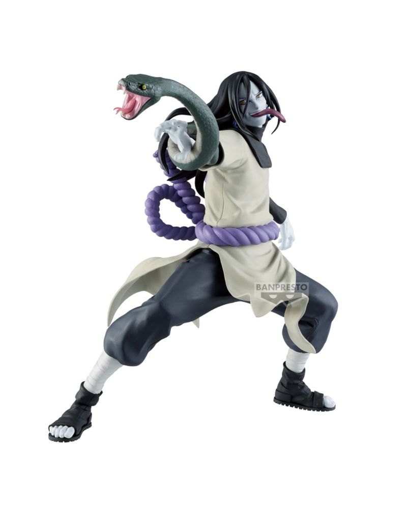 Figurine Orochimaru Naruto Shippuden Vibration Stars 15cm de face