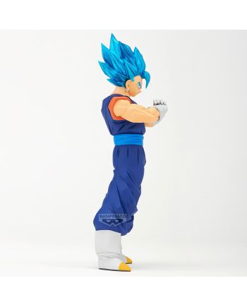 Figurine Vegito Dragon Ball Super Blood of Saiyans 20cm détail du socle - Banpresto