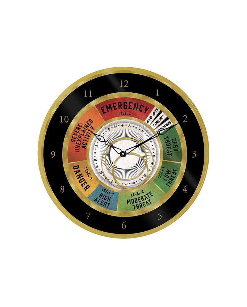 Horloge murale Harry Potter Wizarding World Emergency diamètre 25cm
