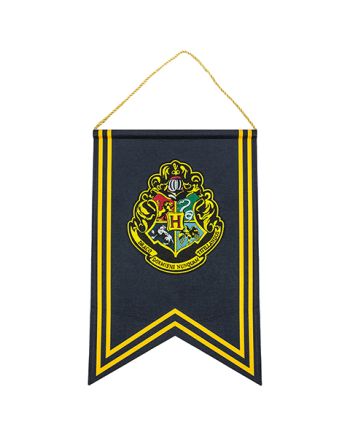 Bannière murale Harry Potter Poudlard 43x29cm vue principale