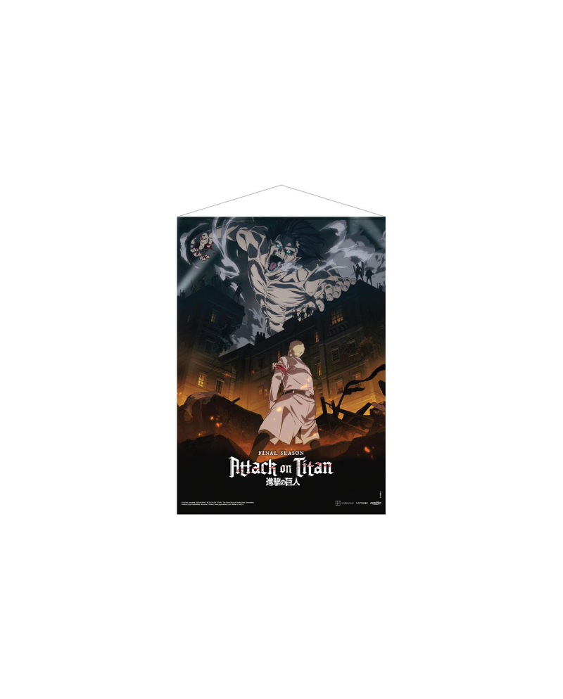 Wallscroll Attack on Titan The Final Season Visual 1 format 50x70cm