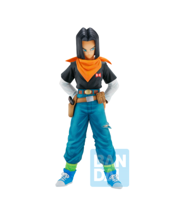 Figurine Android 17 Banpresto Dragon Ball Z - vue de profil