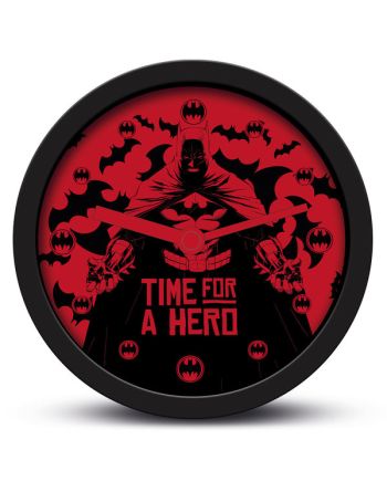 Horloge de bureau Batman Time For A Hero 16cm - DC Comics