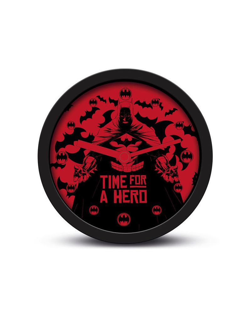 Horloge de bureau Batman Time For A Hero 16cm - DC Comics