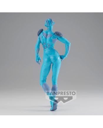 Socle et finitions de la figurine JoJo Stone Ocean Grandista