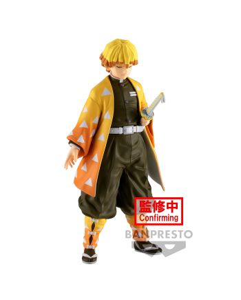 Figurine Zenitsu Agatsuma 15cm Demon Slayer Banpresto - vue principale