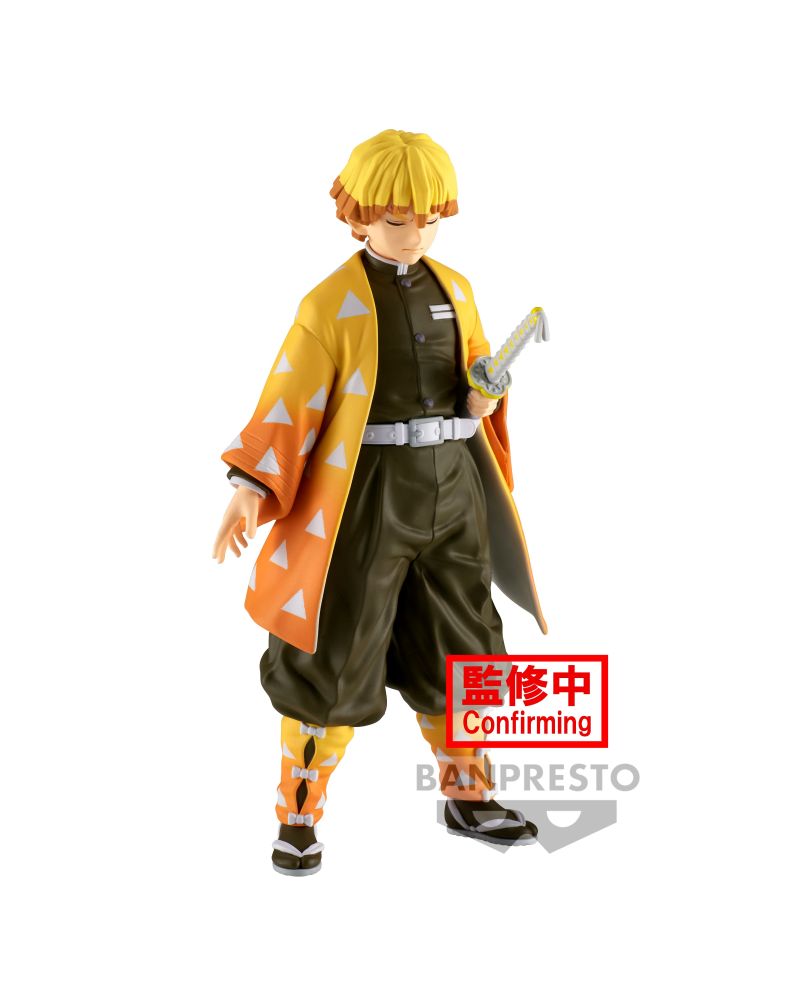 Figurine Zenitsu Agatsuma 15cm Demon Slayer Banpresto - vue principale