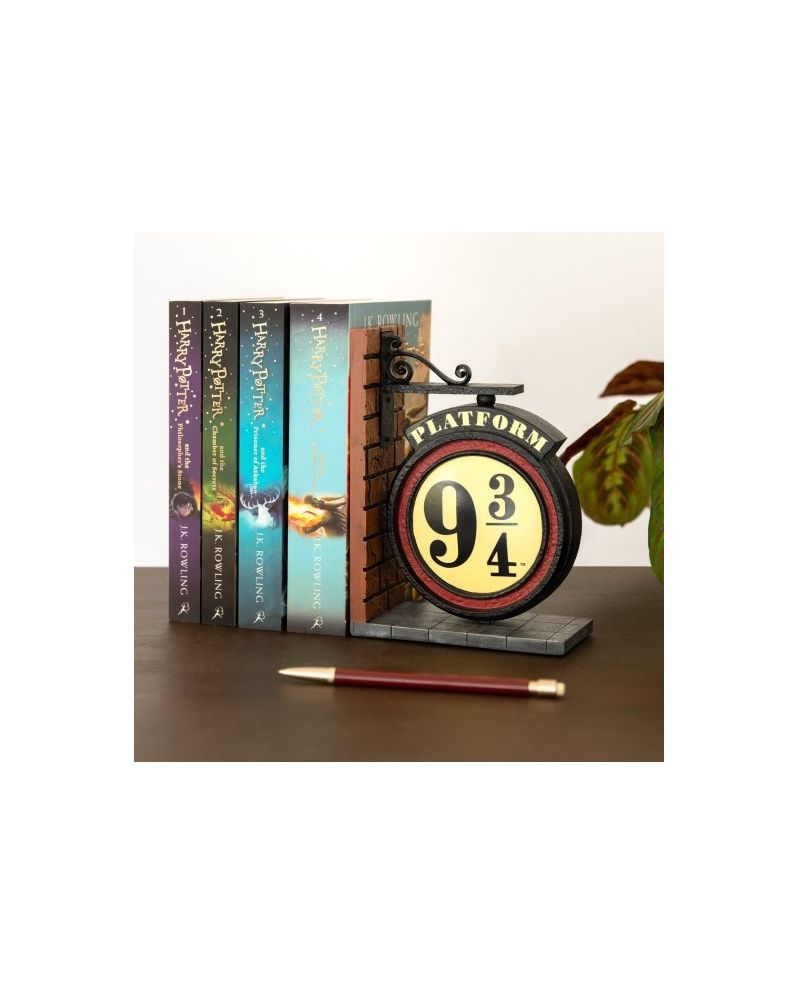 Serre-livres Harry Potter Plateforme 9 3/4 vue de face
