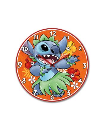STITCH - Horloge Murale 35cm - Orange - vue principale