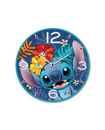 STITCH - Horloge Murale 35cm - Bleu - vue principale