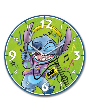 STITCH - Horloge Murale 50cm - Vert - vue principale