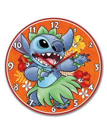 STITCH - Horloge Murale 50cm - Orange - vue principale