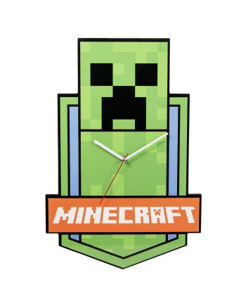 MINECRAFT - Creeper - Horloge Murale 50cm - vue principale