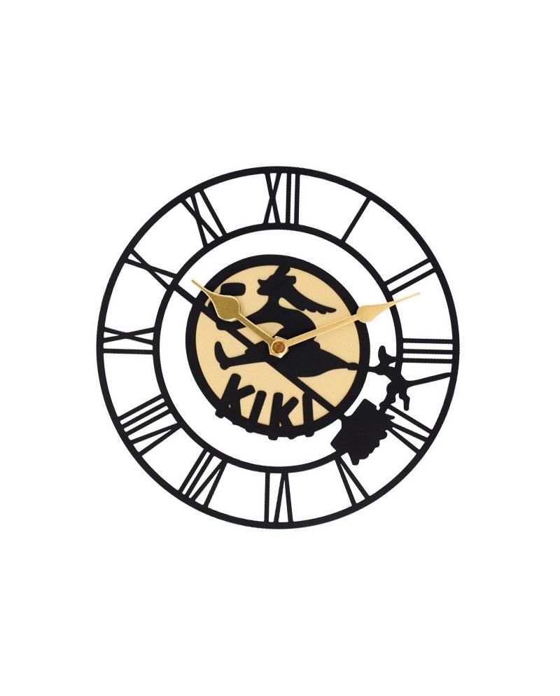 KIKI LA PETITE SORCIERE - Panneau de Kiki - Horloge 20x20x2.5cm - vue principale