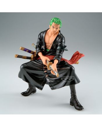 ONE PIECE - Roronoa Zoro - Figurine King of Artist Special 18cm - vue de face