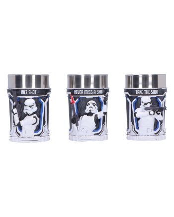 STAR WARS - Stormtrooper - Set de 3 verres à shots - vue principale