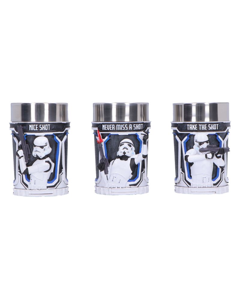 STAR WARS - Stormtrooper - Set de 3 verres à shots - vue principale