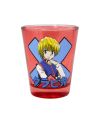 Détail d'un verre à shot Hunter x Hunter 57ml