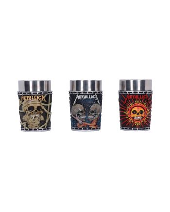 Set de 3 verres à shots Metallica Pushead Art 8.5cm
