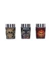 Set de 3 verres à shots Metallica Pushead Art 8.5cm