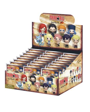 Présentoir FAIRY TAIL 3D Foam Bag Clip Series 1 Monogram