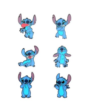 Blind box pin's émaillé Stitch Funny Face Loungefly Disney Lilo et Stitch