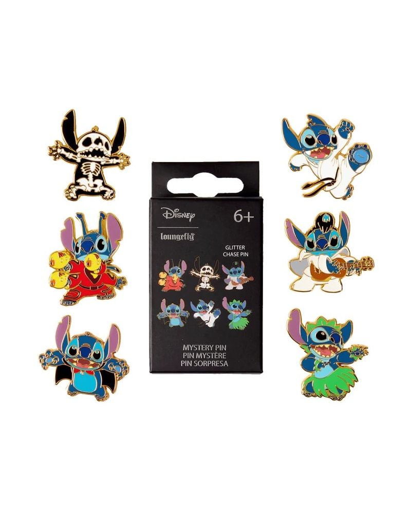 Blind box pin's émaillé Stitch Disney Loungefly