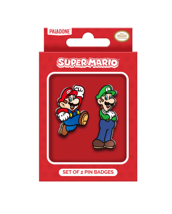 Pin's Super Mario licence Nintendo vue détaillée