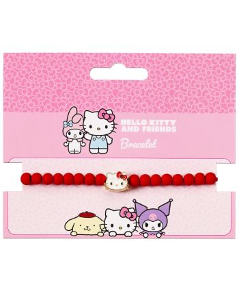 Détail du bracelet Hello Kitty licence officielle