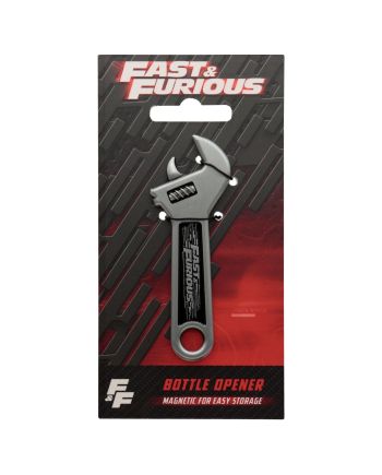 Ouvre-bouteille licence Fast & Furious présentation packaging