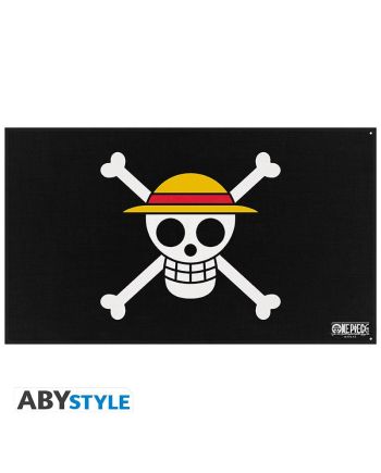 Drapeau One Piece Strawhat 70x120cm ABYstyle - décoration murale