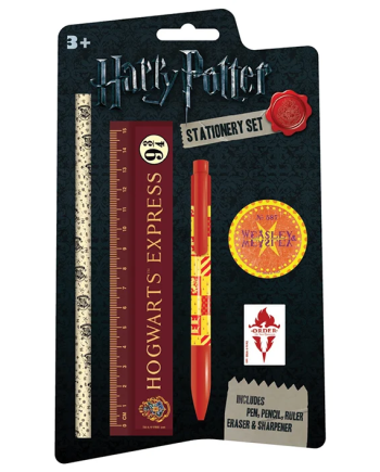 Set papeterie Harry Potter licence officielle