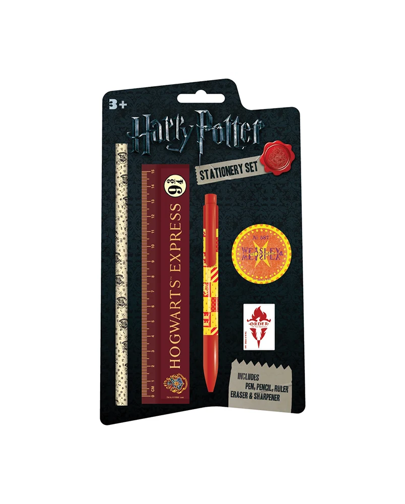 Set papeterie Harry Potter licence officielle