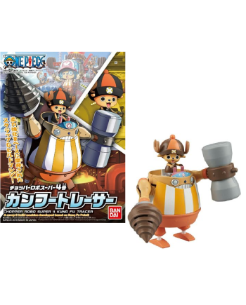 Model Kit Chopper Robo Super 4 Kung Fu Tracer One Piece Bandai vue de face